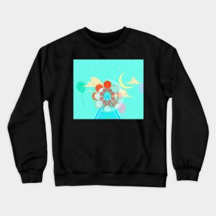 PHASES OF THE MOON V Crewneck Sweatshirt